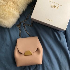 Polène Number One Mini in Monochrome Pink